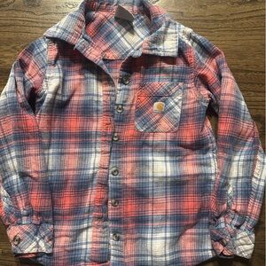 Carhartt Girls Plaid Shirt